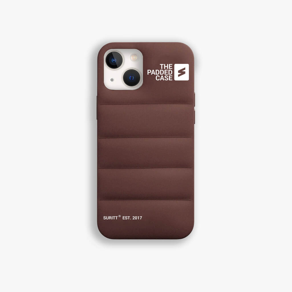 Iphone Hülle Padded Dark Brown