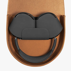 Funda de piel para AirPods Max Brown