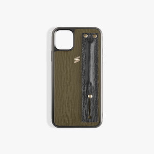 Fundas iPhone 11 Corteccia Strap Green