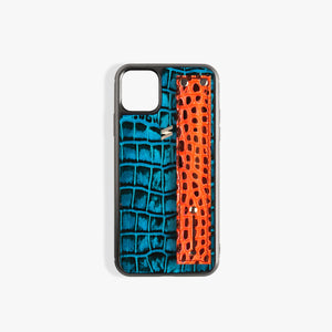 iPhone 11 Pro Case Benny Strap Blue