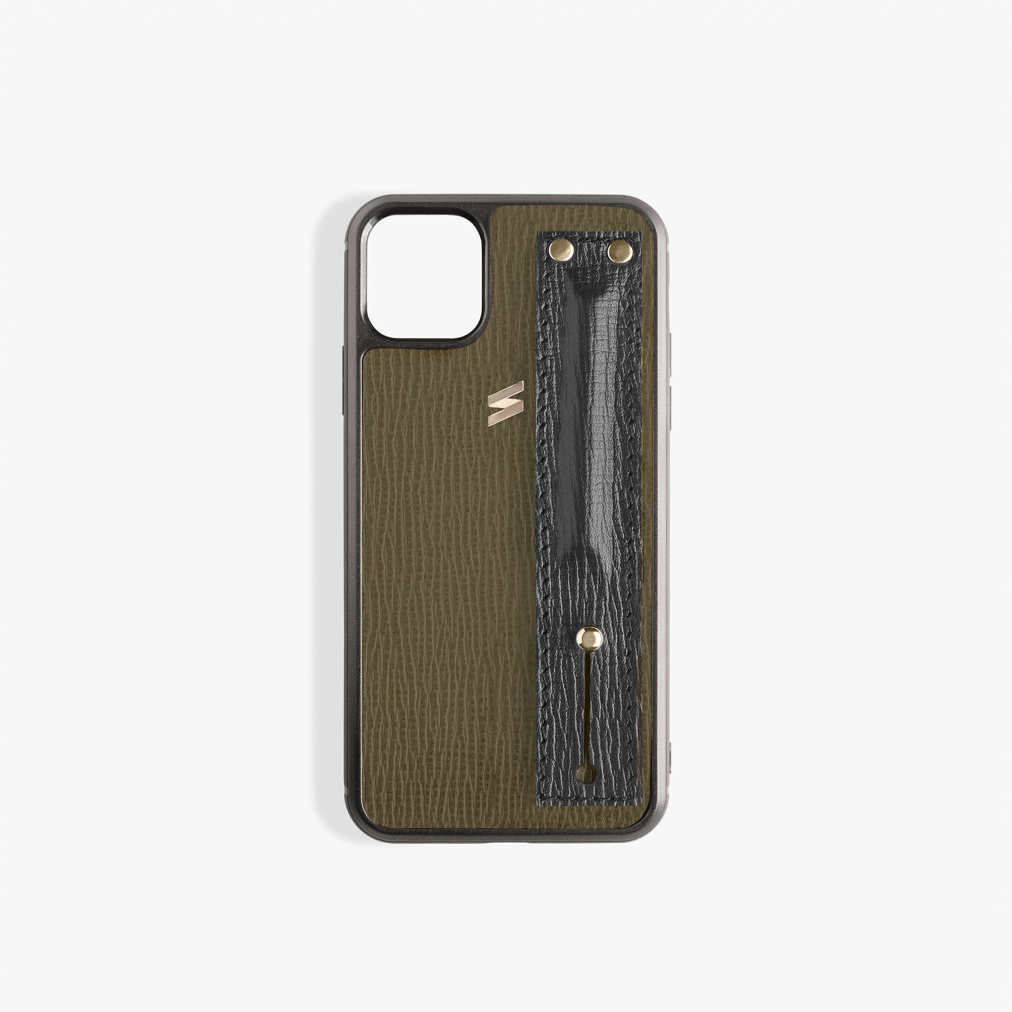 Iphone 11 Pro Hülle Corteccia Strap Green