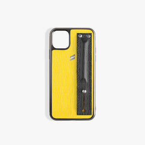 Iphone 11 Pro Hülle Corteccia Strap Yellow