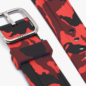 Bracelete Apple Watch Sport Red Camo