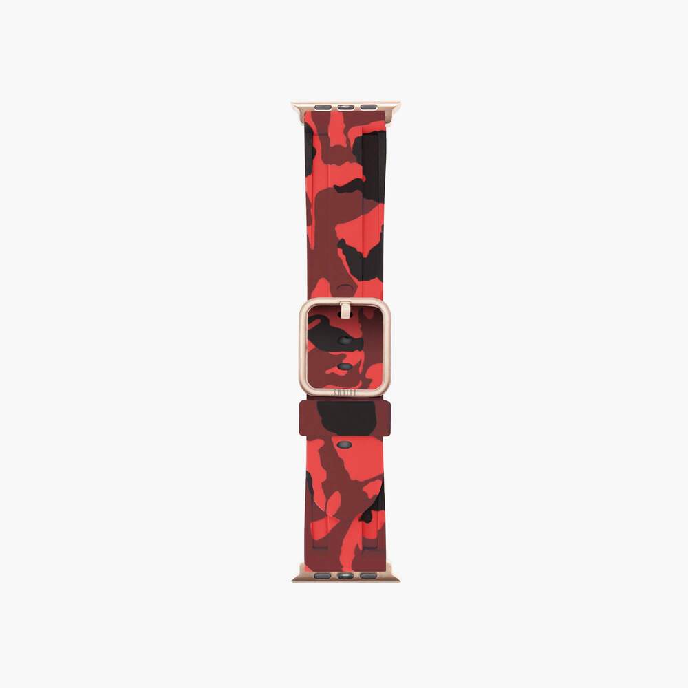 Bracelet Apple Watch Sport Red Camo