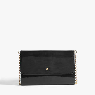 black patent leather crossbody - Malik