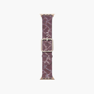 burdeaux snake leather apple watch strap - Paris