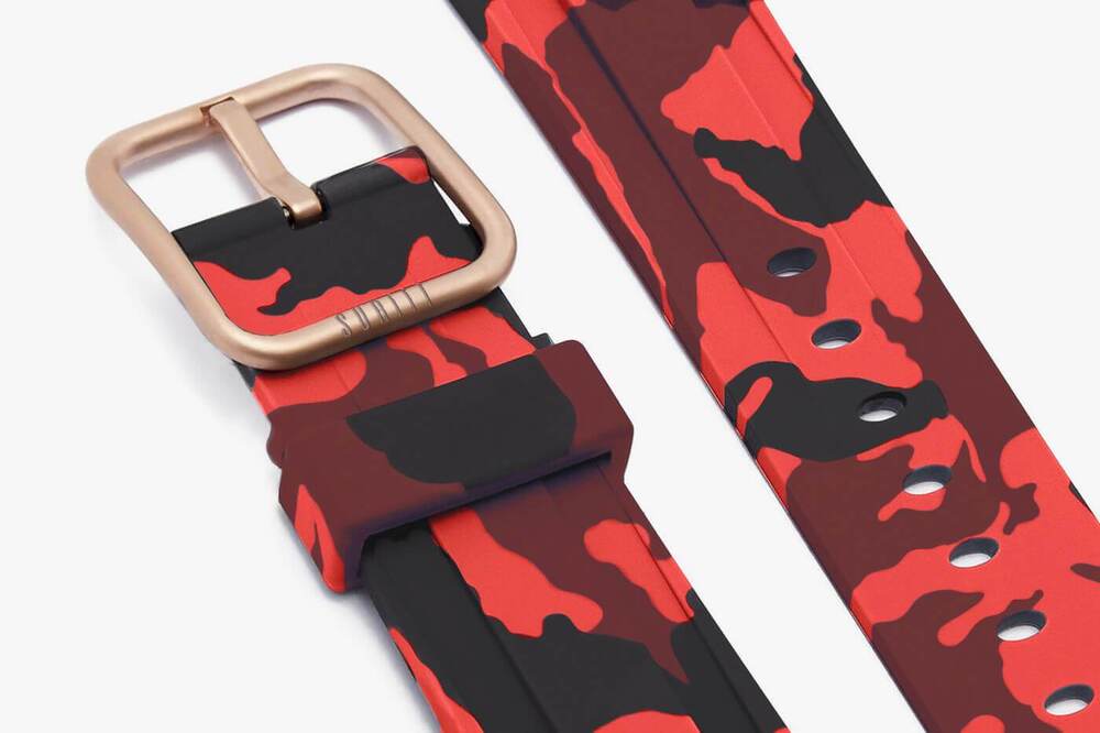 Correa Apple Watch Sport Red Camo