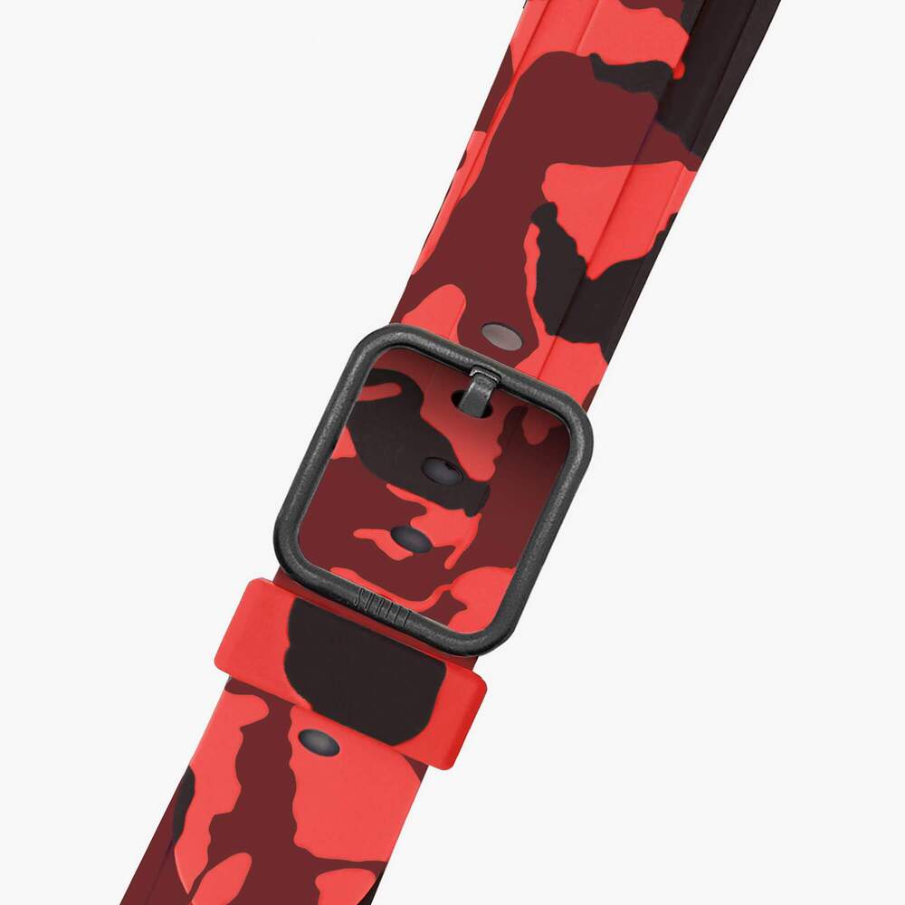 Apple Watch Sport Band Red Camo