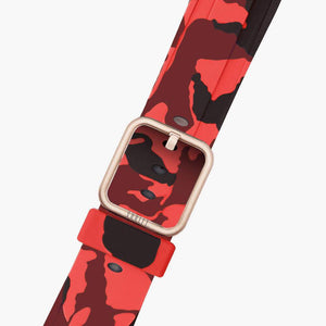 Bracelete Apple Watch Sport Red Camo