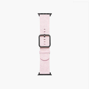 soft pink leather band for apple watch- New wonder