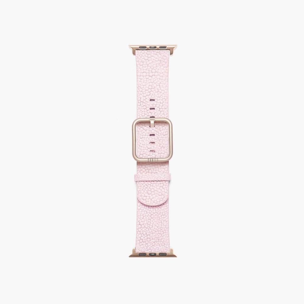 soft pink leather band for iwatch- New wonder