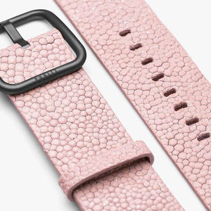 soft pink leather strap for iwatch- New wonder