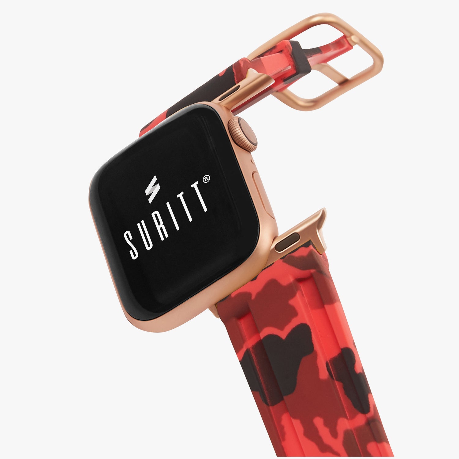 Bracelete Apple Watch Sport Red Camo