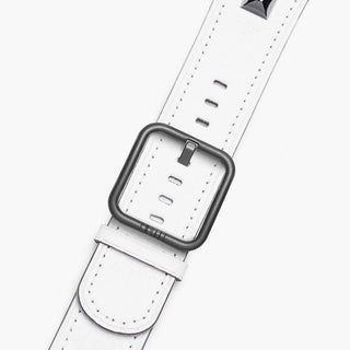 suritt apple watch white leather band