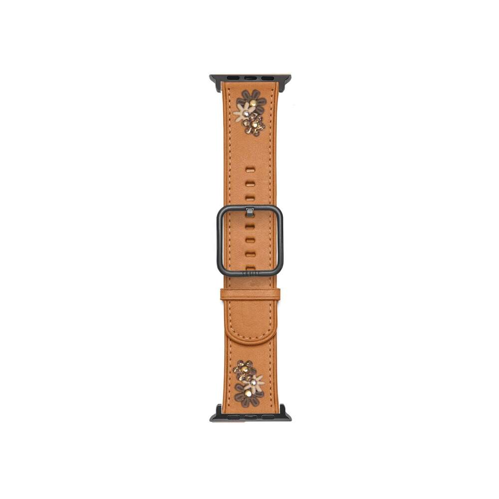 Bracelet Apple Watch Daisy Saddle Brown