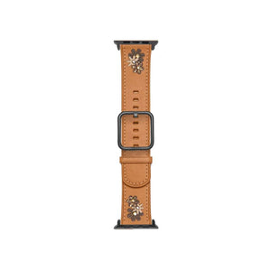 DAISY - LEDERARMBAND SADDLE BROWN