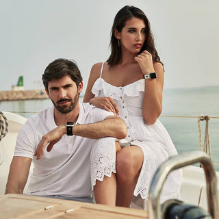 suritt couple with iwatch band oslo black